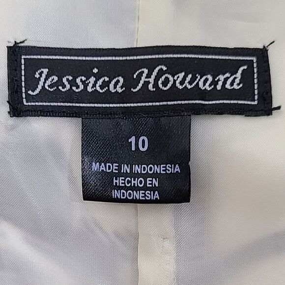 Jessica Howard Black and White Floral Midi Dress - Picture 14 of 16